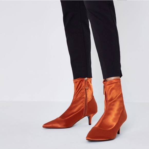 orange heels river island